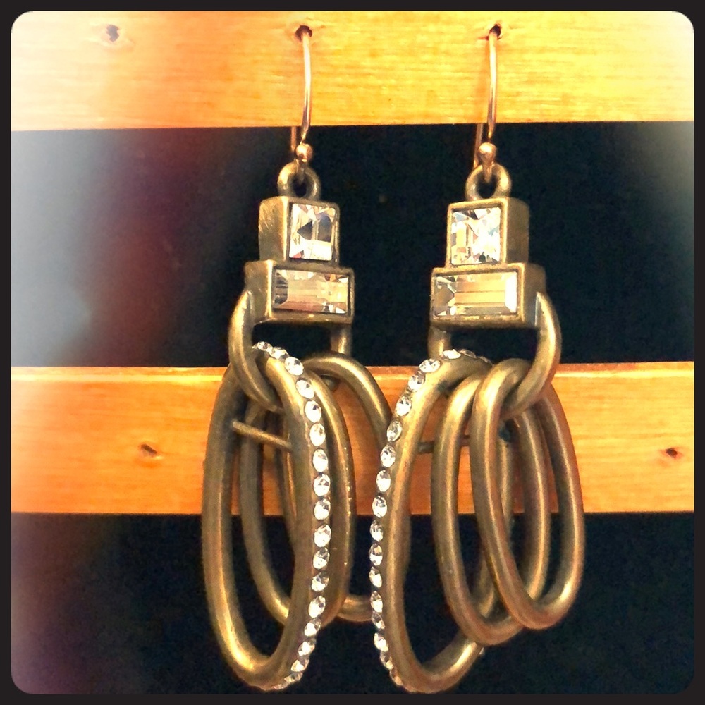 Silpada Modern Maven Earrings with box